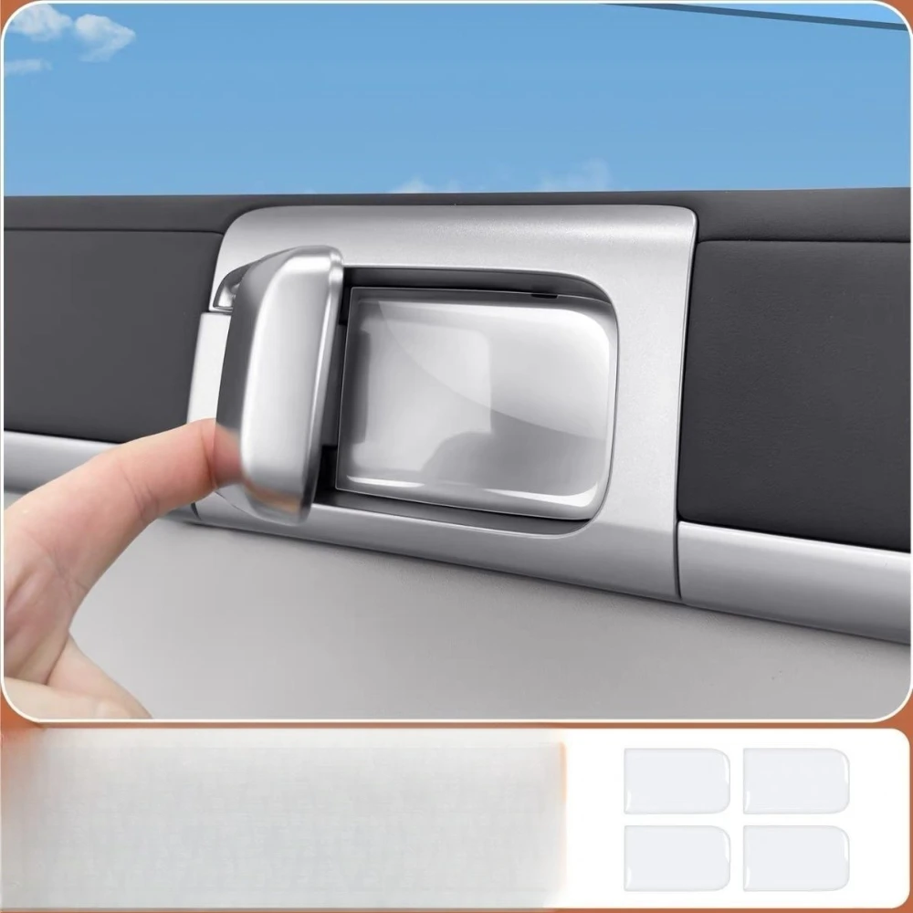 For BYD Leopard 7 Tai 7 T77 2026 Car Inner handle Door bowl Protective film Interior Accessories 4 Pieces