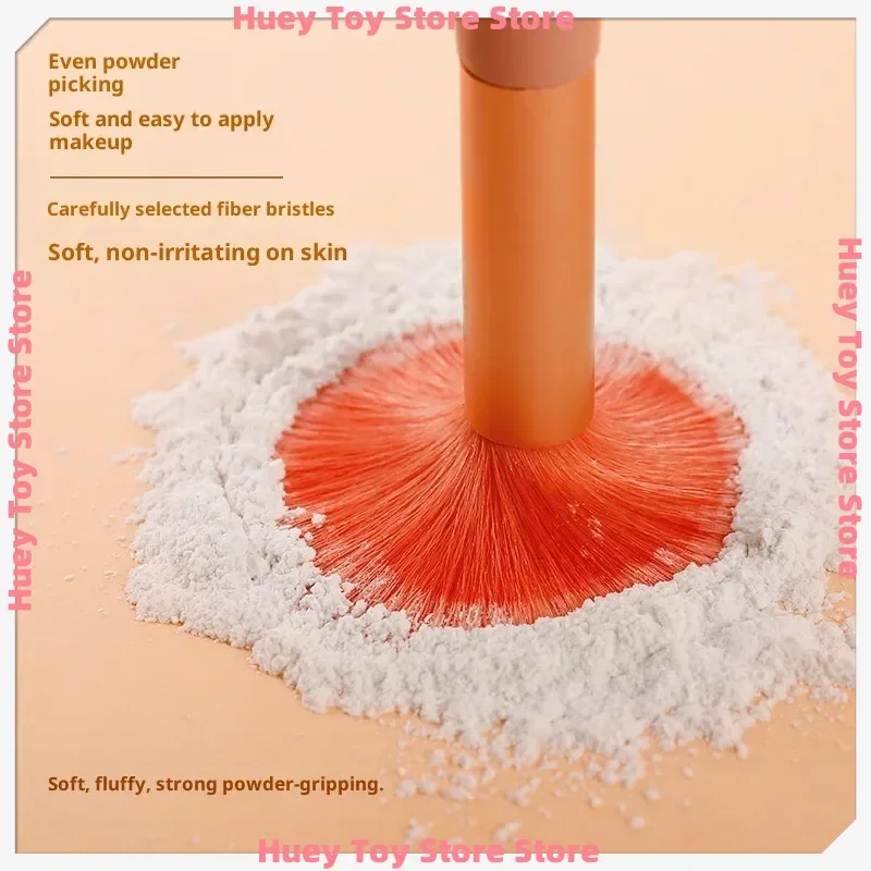 مجموعة فرش مكياج ذات شعيرات ناعمة مكونة من 8 قطع - أدوات تجميل لكامل الوجه لظلال العيون وأحمر الخدود وبودرة الإعداد مع حقيبة (حجم صغير) #4