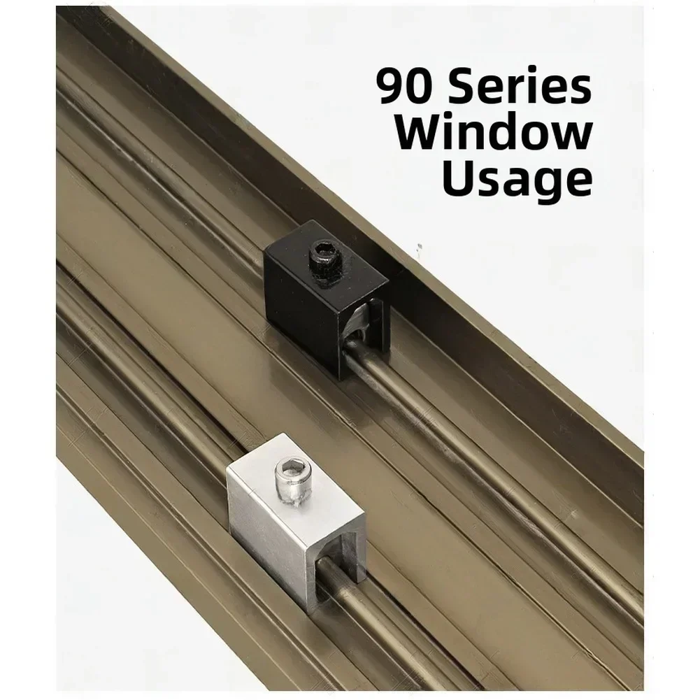 Sliding Door Lock Limiter For Window Tracks Made From Aluminum Alloy For Type For 90 828 To Provide Secure And Stable Locking