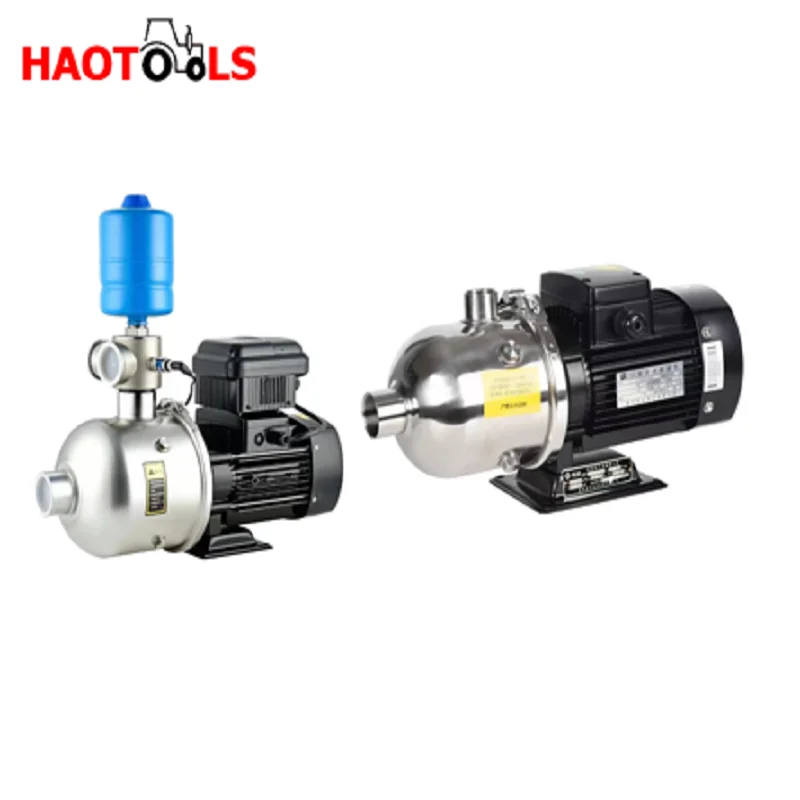 Stainless Steel Multi-Stage Horizontal Booster Pump Silent Constant Pressure Centrifugal Pump