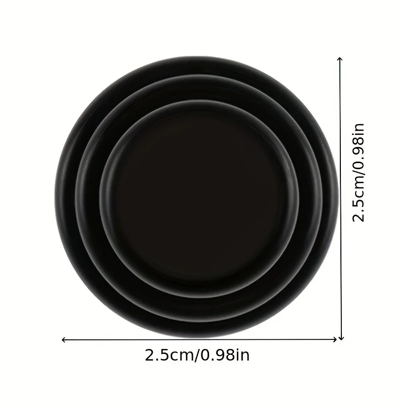 1Pack 9Pcs Car Door Shock Absorbing Pads Anti-Collision Door Buffer Mats Noise Reduction Cushion For Car Doors Hood Anti-Scratch
