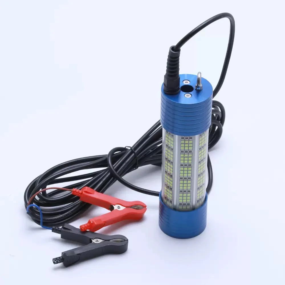 

DC12V 300W Underwater Fishing Light Green White Submersible High Power LED Lure Bait and Finder Fish Lamp Attractant