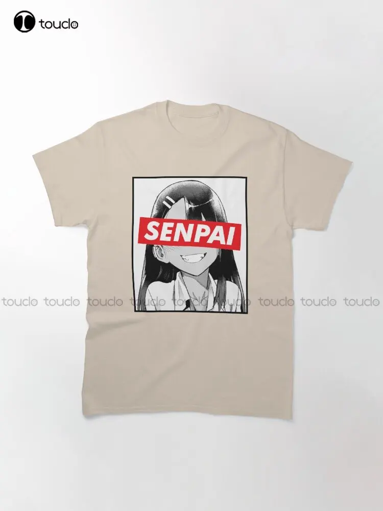 Nagatoro Senpai Trending T-Shirt Womens Shirts Summer Custom Aldult Teen Unisex Digital Printing Tee Shirts Creative Funny Tee