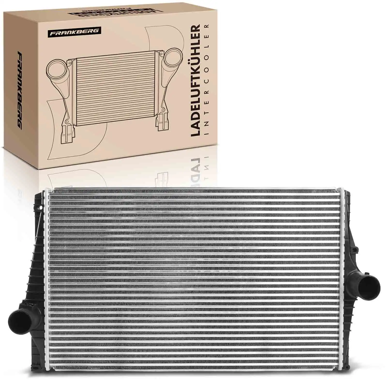 Frankberg 1x Charge Air cooler Turbo cooler voor VW Golf V Audi A3 8P Seat Leon 1P Skoda Octavia 2 3C0145805F 95511080300 11739843