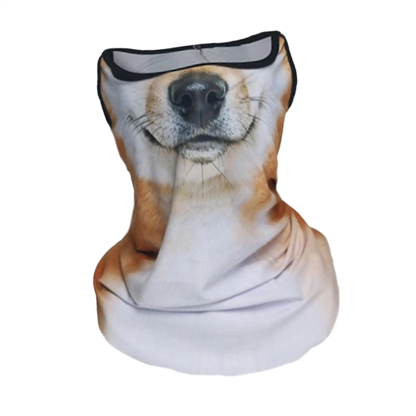 Outdoor Activities Thin Summer Face Covering Breathable Sun Protection Neck Gaiter Scarf for Riding and Activewear