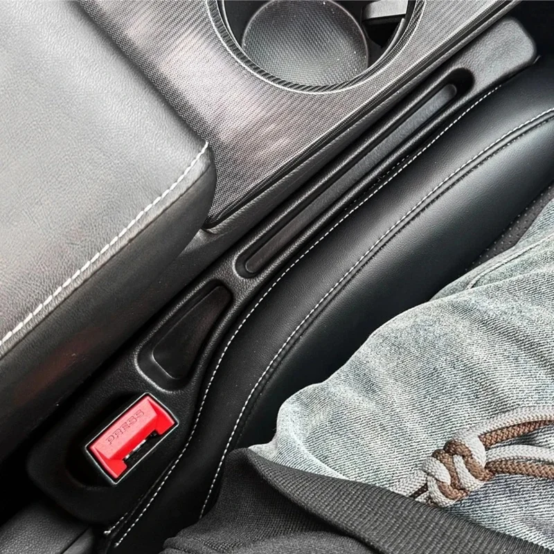 2 Pack Multifunctional Car Seat Gap Storage Box, Seat Crevice Filler Auto Interior Small Things Organizer