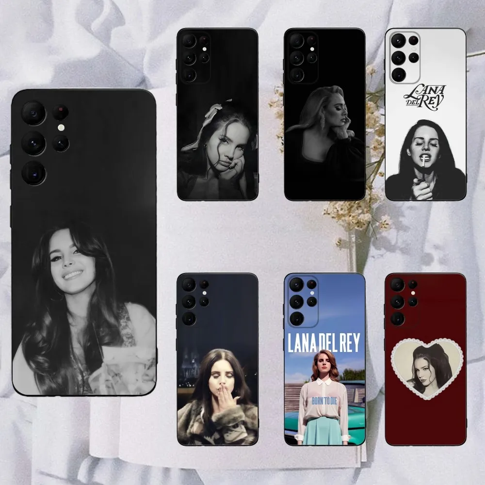 L-Lana Del Rey Singer Phone Case For Samsung Galaxy A20,A21s,A22,A31,A32,A52,A53,A72,73,A80,A91 Soft Black Cover