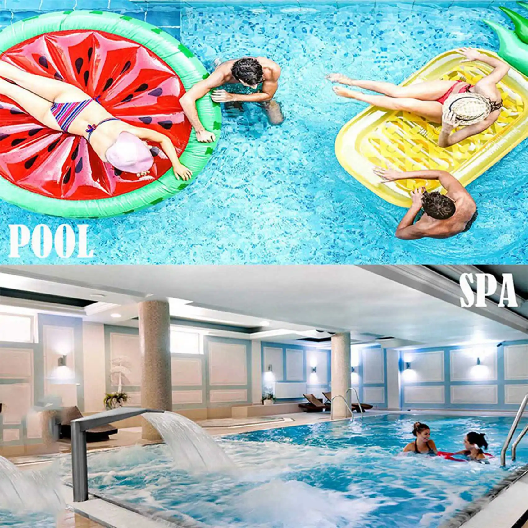 Gran oferta-100 Uds. Papel de prueba de PH para piscina 6 en 1, cloro Residual, valor de PH, tira de prueba de dureza de alcalinidad, probador de PH