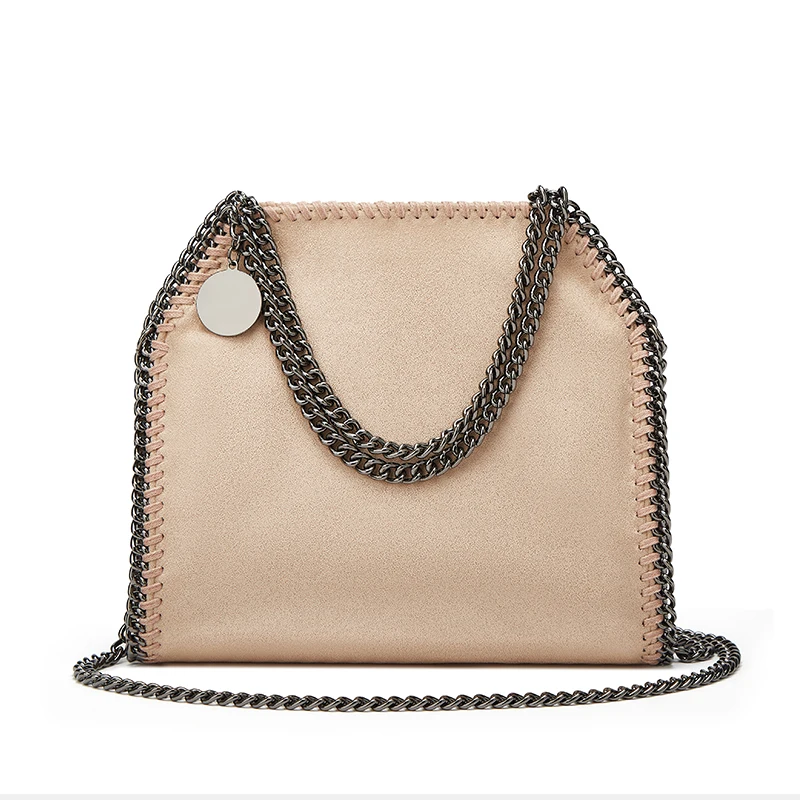 Fasonew Woven Chain Shoulder Bag 5