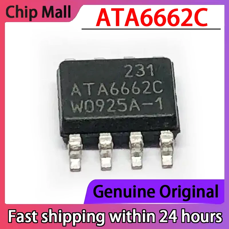 Placa de ordenador automotriz, Chip nuevo Original, comunicación CAN, 5 piezas, ATA6662, ATA6662C