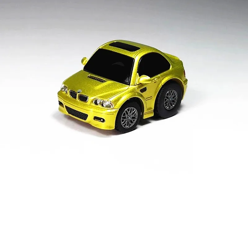 

Tiny 1:64 Q Series M3 E46 Yellow Alloy Simulation Model Car