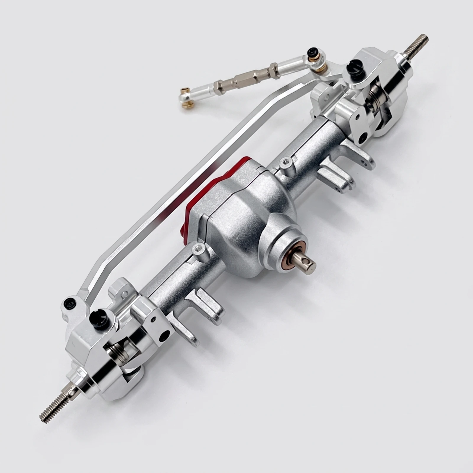 Front and Rear Axle Kit Upgrade Metal Axle Assembly Axles Complete Compatible for Hobbyists, Trail Trucks