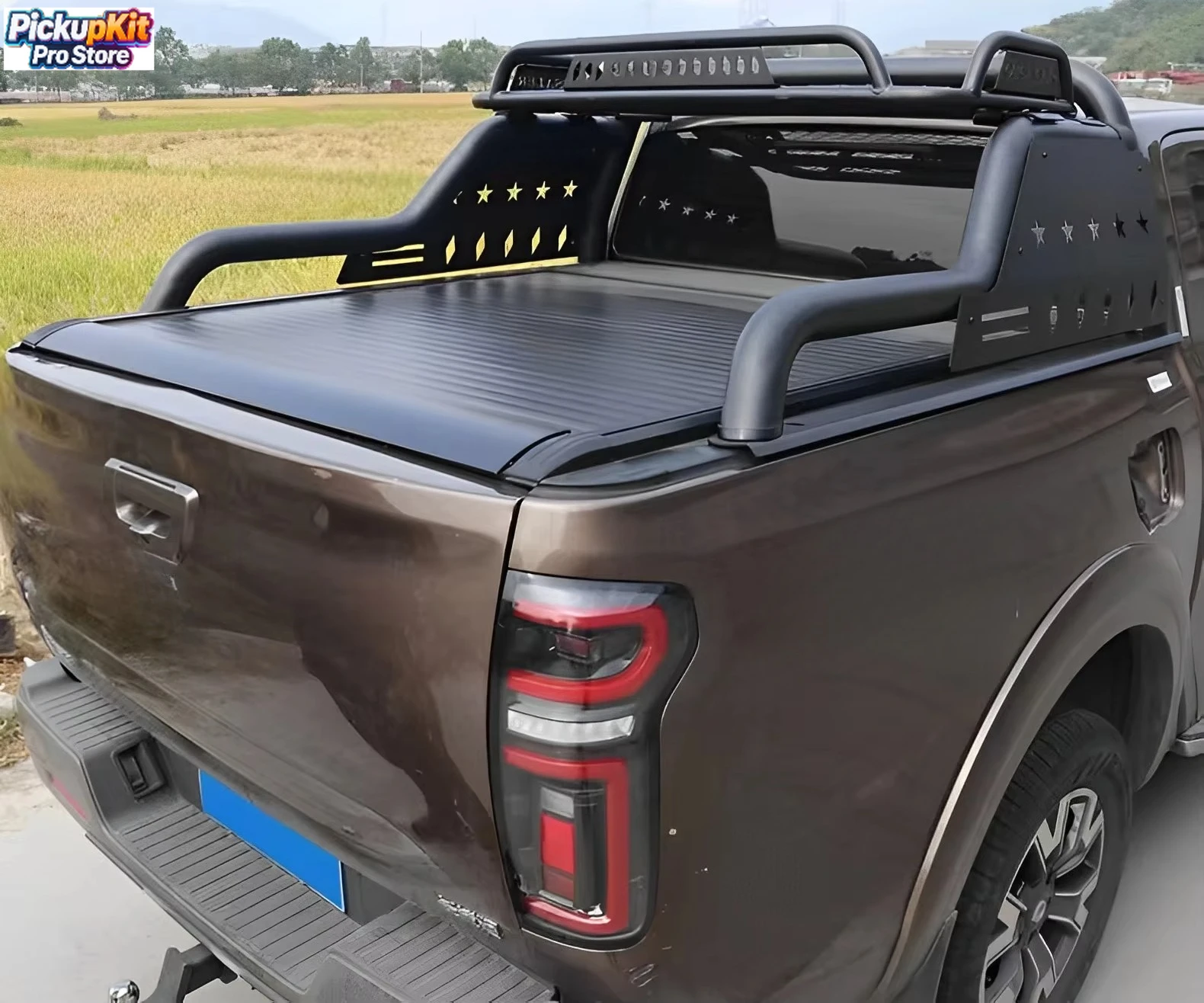 

Universal Steel Sport Roll Bar for Hilux Ranger L200 Triton D‑MAX Navara 4x4