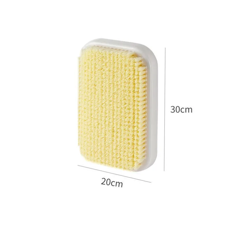 Hard Bristles Lazy Back Rub Bath Brush Back Massage No Need To Ask for Help Bathroom Suction Cup Back Rub Against The Wall