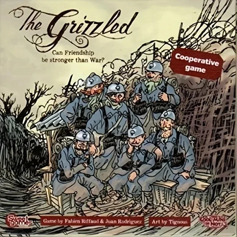 Card Game Board Game The Grizzled Cooperative A Game For Collectors Holiday Party Favors Halloween Gifts Christmas Gifts.