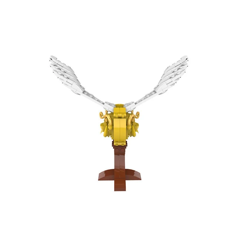 Golden Flying Ball MOC Building Blocks, Wizard Style Movie Prop DIY Collection, Magical Sports Toy Gift for Fantasy Fans