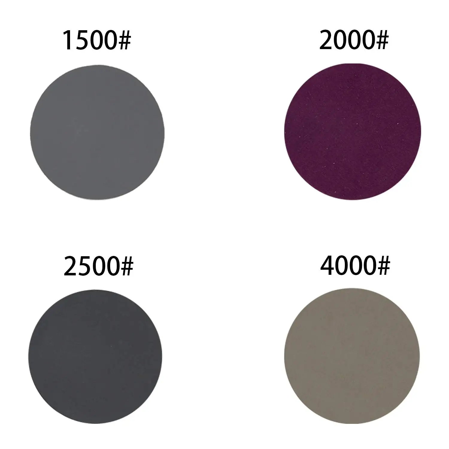 

20 шт. наждачная бумага, влажная и сухая наждачная бумага, 5 дюймов, 125 мм, 1500, 2000, 2500, 4000, зернистость для отделки деревянной мебели, шлифовки металла, полировки автомобиля