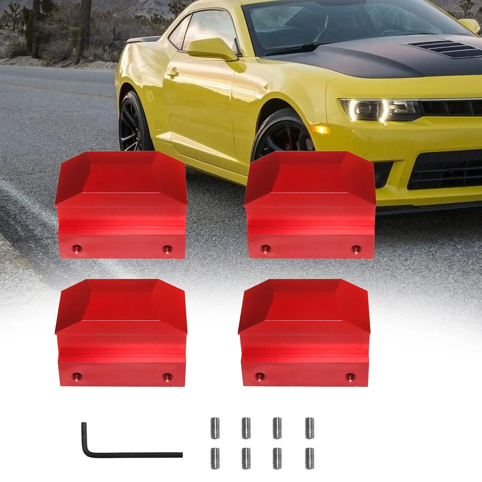 

4 шт. подъемная накладка Jacking подъемная накладка для Chevrolet Camaro 6-го поколения