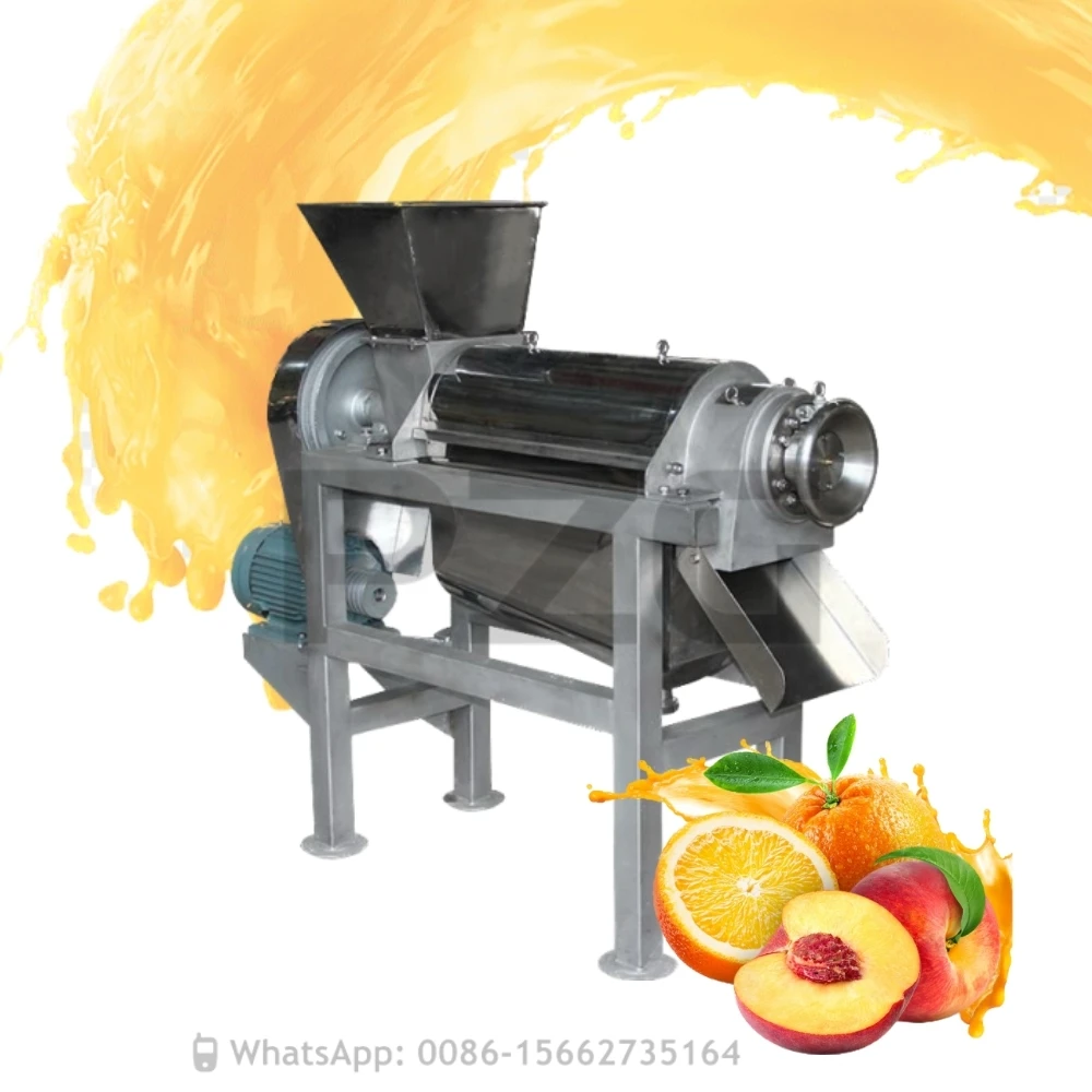 

Commercial 0.5T/H Press Juicer Squeezer Citrus Lemon Orange Pomegranate Fruit Spiral Juice Extractor