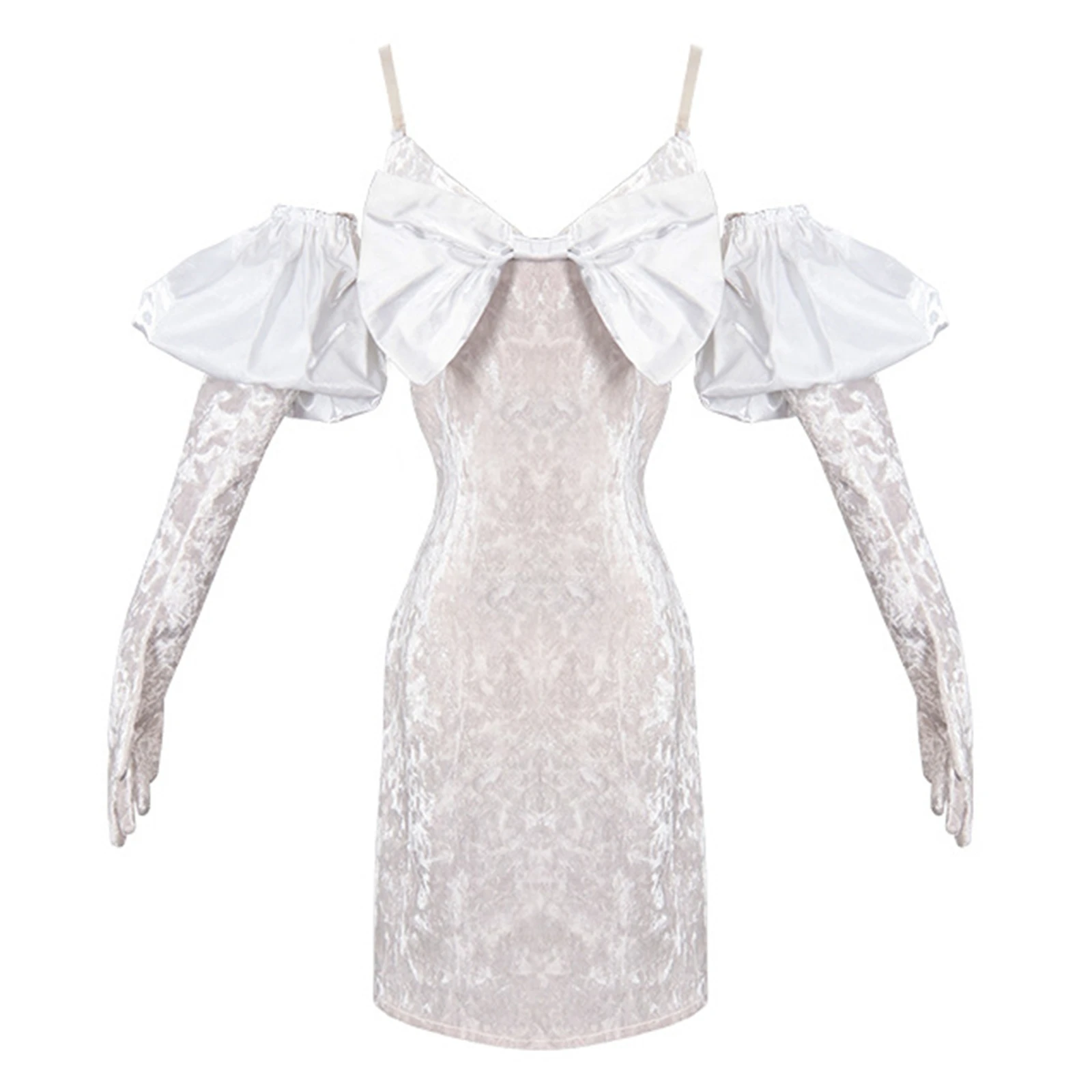 

Аниме Sua Косплей Костюм Лук Белое Платье Sua Парик Головные Уборы Необычные Вечерние Наряды Женщины Хэллоуин Карнавальная Униформа