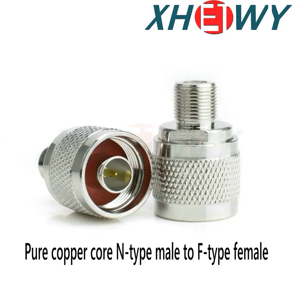 

N-head RF coaxial connector N/F-JK to mobile signal amplifier adapter N male - F female N to F copper core