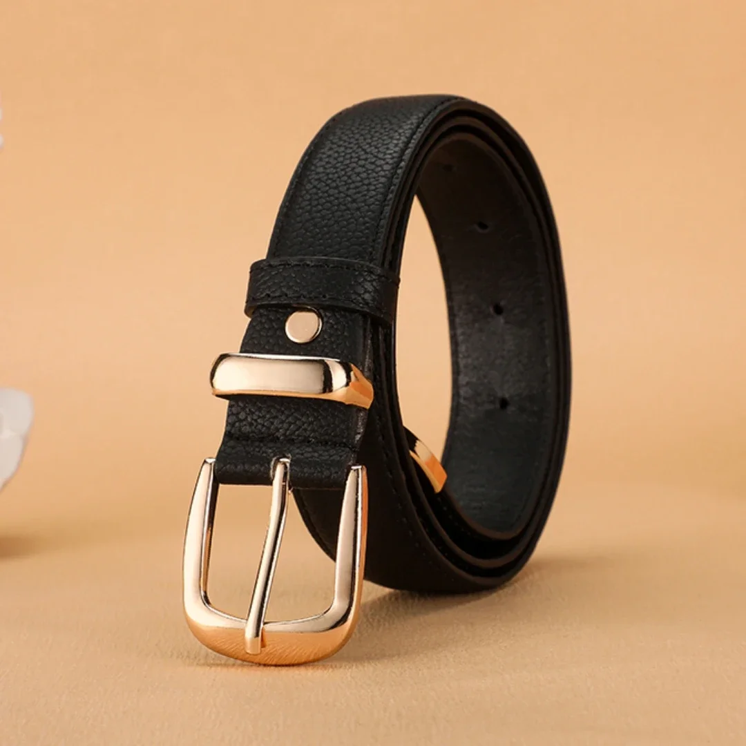 New Women Belts A Solid Color Casual, Retro and Elegant PU  Jeans and Coats Belt, Suitable for All Four Seasons Unisex Belts