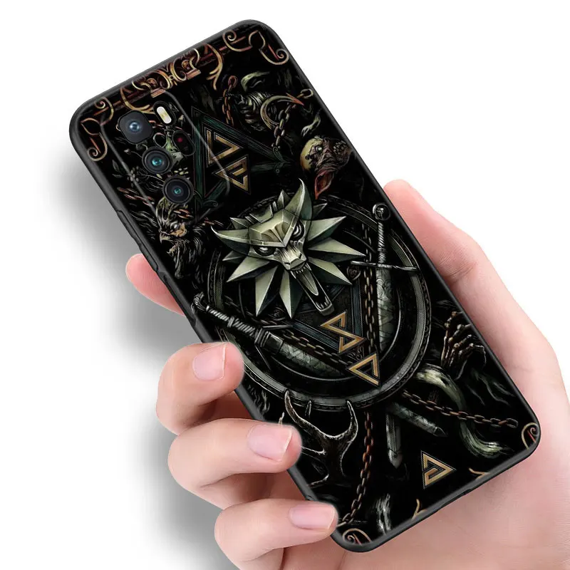 Hot Game W-witchers Black Silicone Phone Case For Xiaomi Redmi Note 9 10 11 12 13 Pro Plus 11S 4G 11T 5G 9S 10S 12S