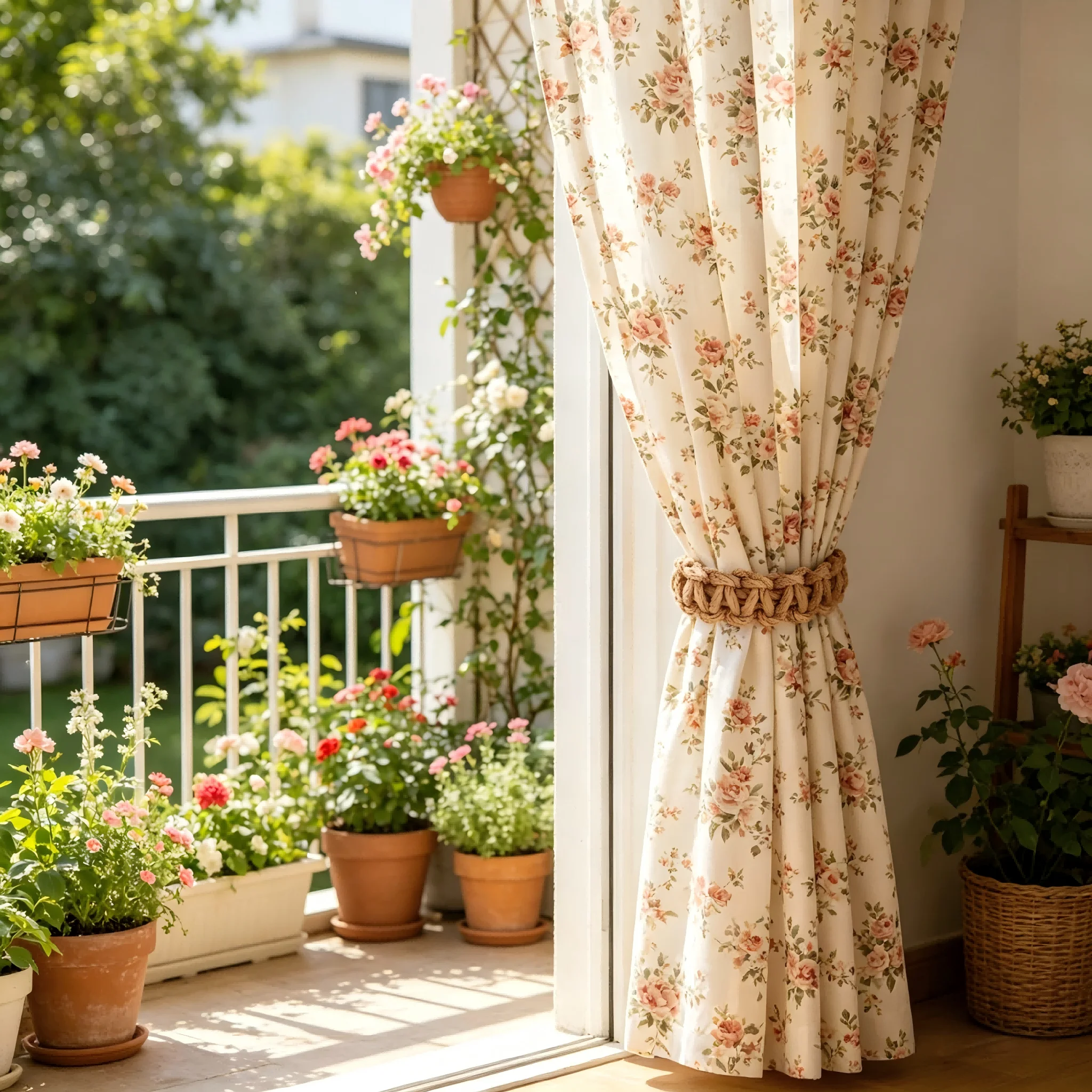 5Pcs Wabi Sabi Style Natural J - огляд і ціна Home Decor Curtain