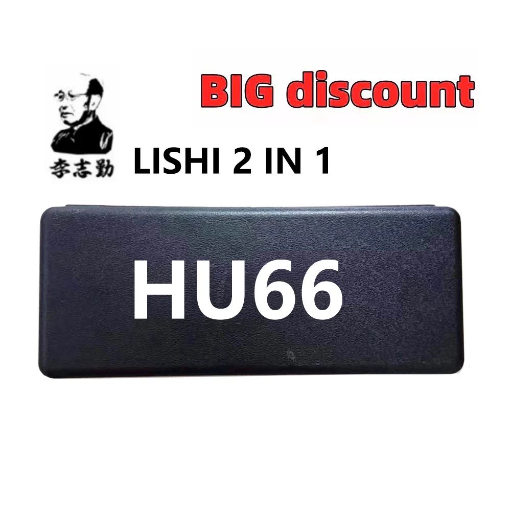 

Lishi HU66 Decoder 2 in 1 Lishi 2 in 1 Lishi HU66 tool For VW for Audi for Ford for Porsche Locksmith tool for car key