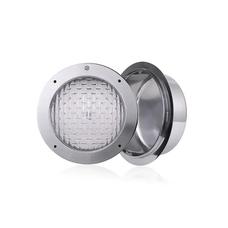 RGB LED Swimming Pool Light Stainless Steel Underwater Lamp Embedded Waterproof Color Changing Remote Control for Inground