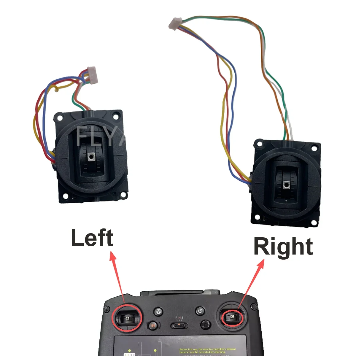 Original RC Pro Controller Stick Assembly for DJI RC Pro Remote Control Rocker JOYSTICK Module Mavic 3 Spare Parts