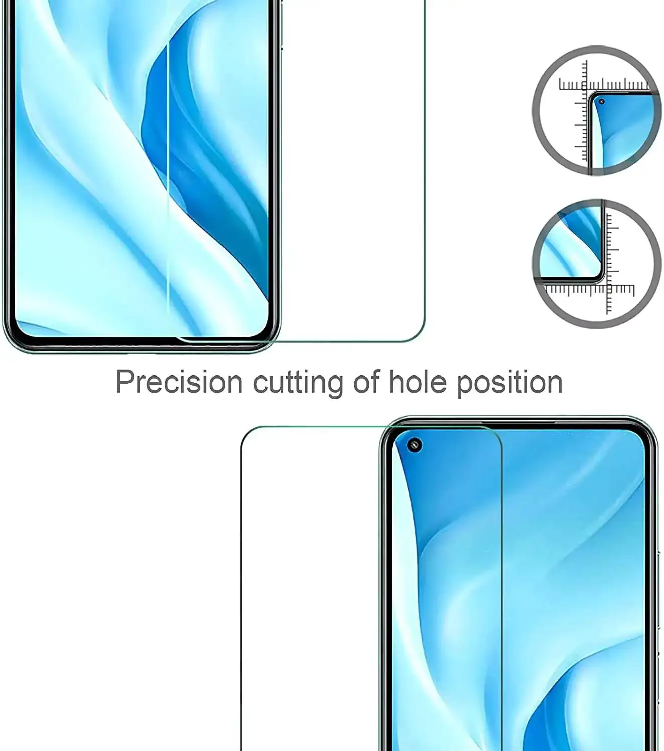 3Pcs Tempered Glass for Xiaomi Mi 10T Pro 9T A1 A2 A3 Lite Screen Protector for Mi 10 Lite 9 11 11i 8 SE 6 Glass view 4
