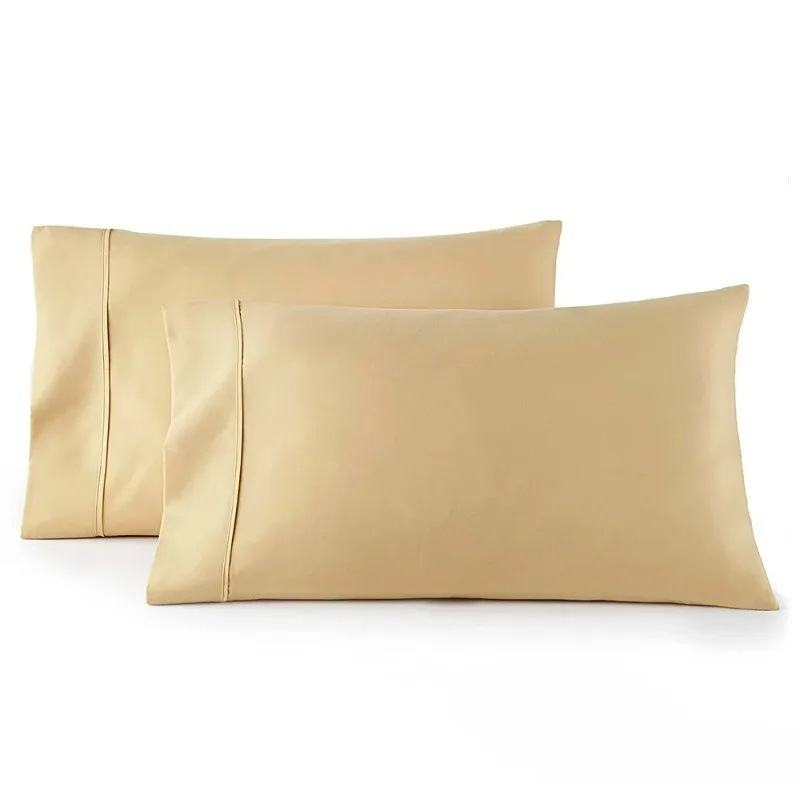 1Piece  Envelope Pillowcase for Sleeping  Soft Pillow Cover for Bed, Muti Size  Standard/Queen/King/Body