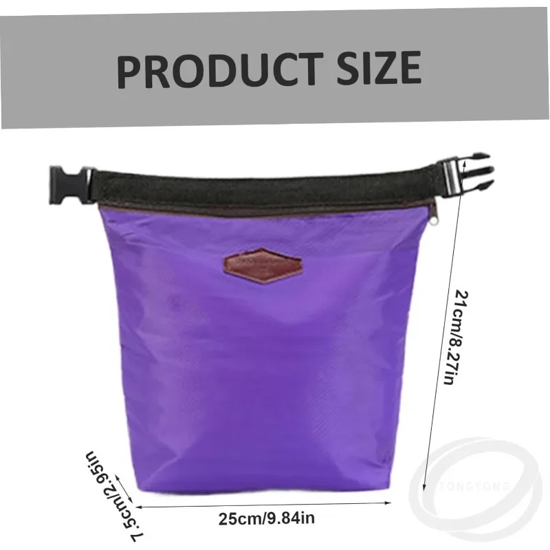 1 قطعة أكياس الغداء معزول مانعة للتسرب حقيبة للحفاظ على البرودة الصغيرة أكسفورد مقاوم للماء حقيبة حرارية المحمولة حقيبة رائعة التخييم نزهة بينتو أكياس