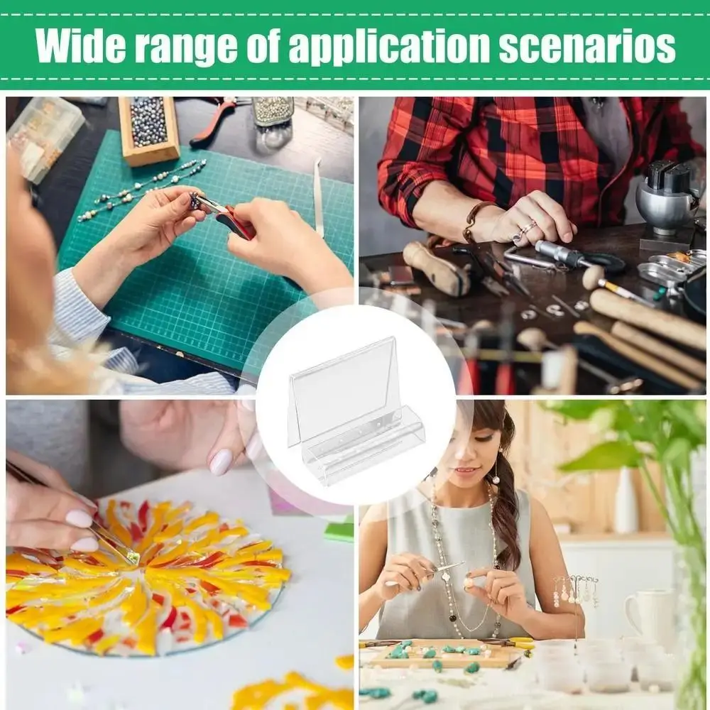 

Space Saving Design Acrylic Pliers Holder Display Rack Modern Jewelry Tool Organizer Transparent Holder Stand