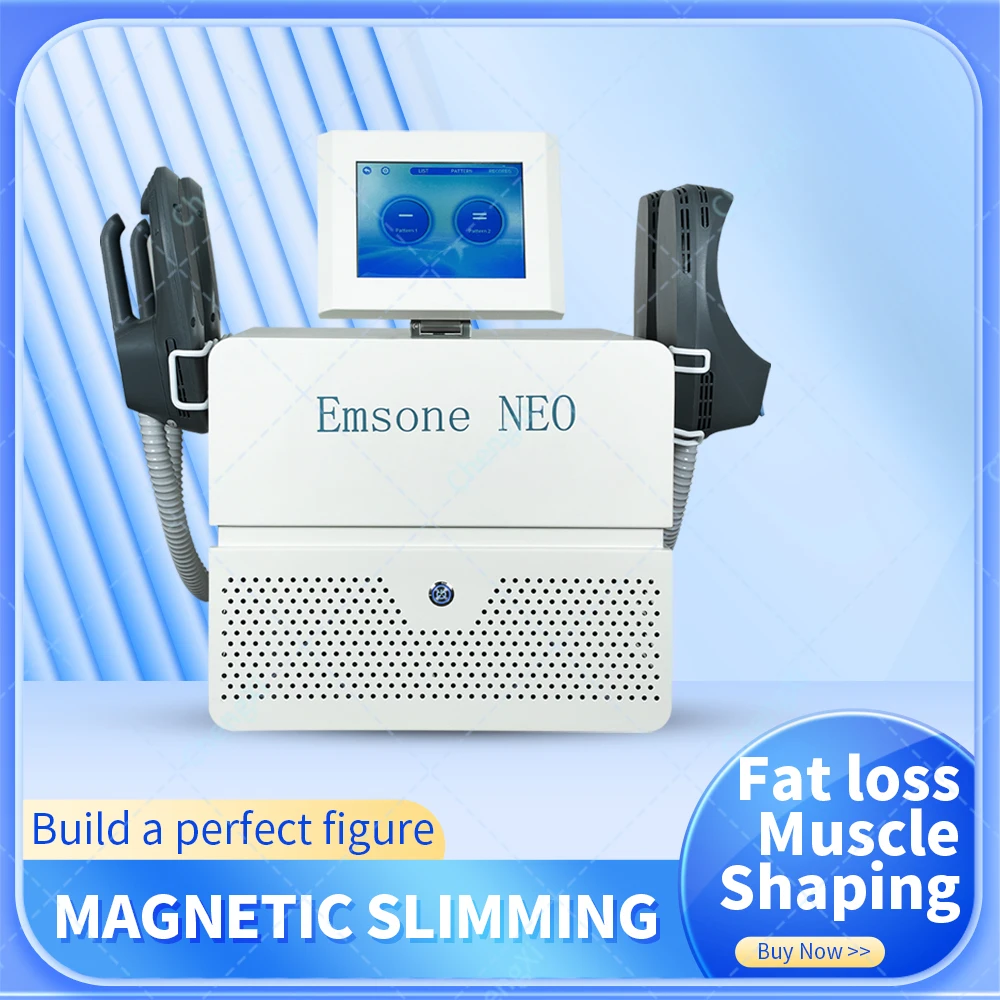 

6500W Emsone NEO Muscle Stimulating Body Shaping Machine 4 Handles RF Butt Lifting Fat Burning Machine