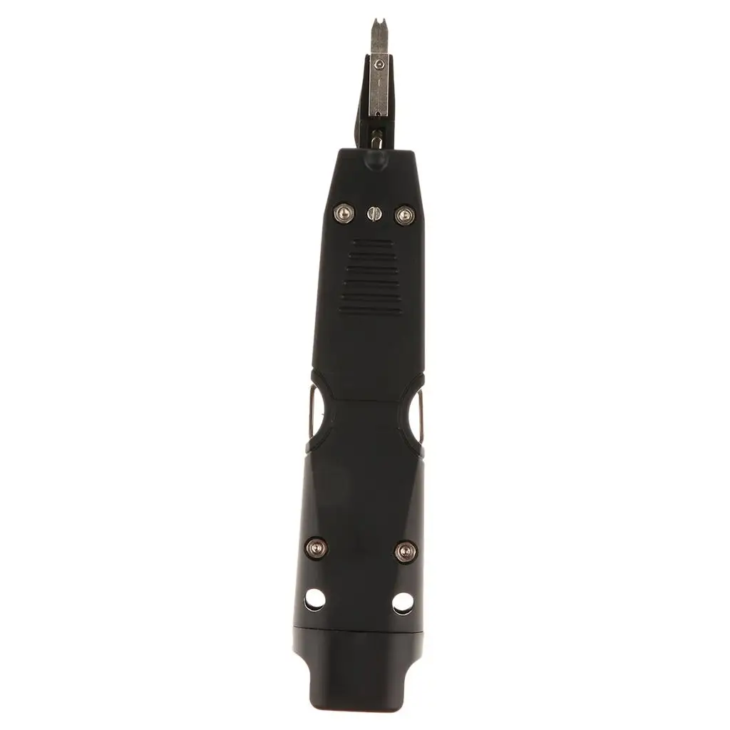 IDC Terminal Patch Panel Cable Repair Kit High Precision Wire Impact Punch Down Tool for Telephone Connection Work