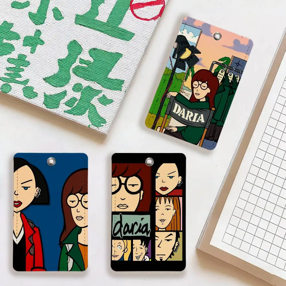 Cartoon D-darias The S-seriess   Community Access Card Holder Elevator Card Sensor Drop Card Protector Keychain