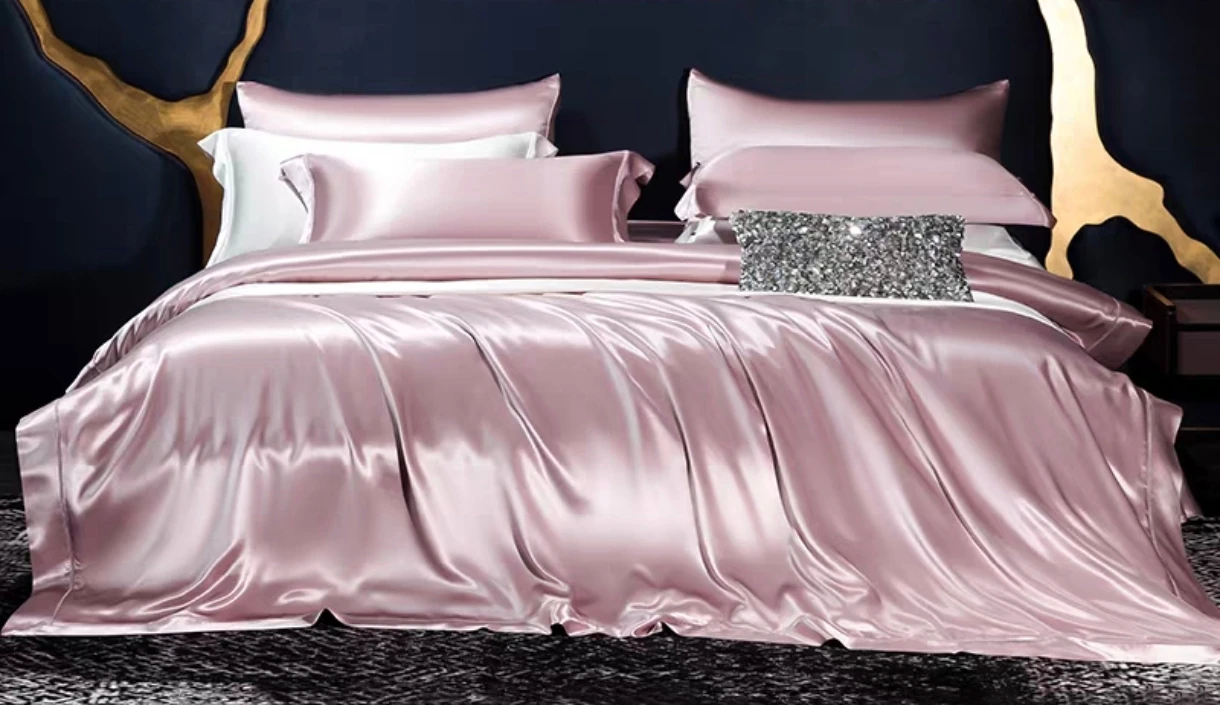 Minimalist White Bed Sheet Set Ultra Soft Microfiber Hotel Style Bedding Set for Bedroom Hotel Resort TM0190