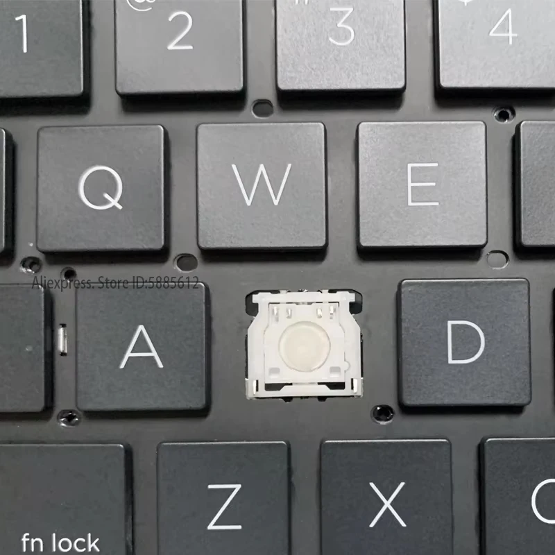 Zamienny klawisz (keycap) z klipsem nożycowym i zawiasem do klawiatury HP Elitebook 850 G7 G8 855 G7 855 G8 750 G7 755 G8 HSN-I41C-5