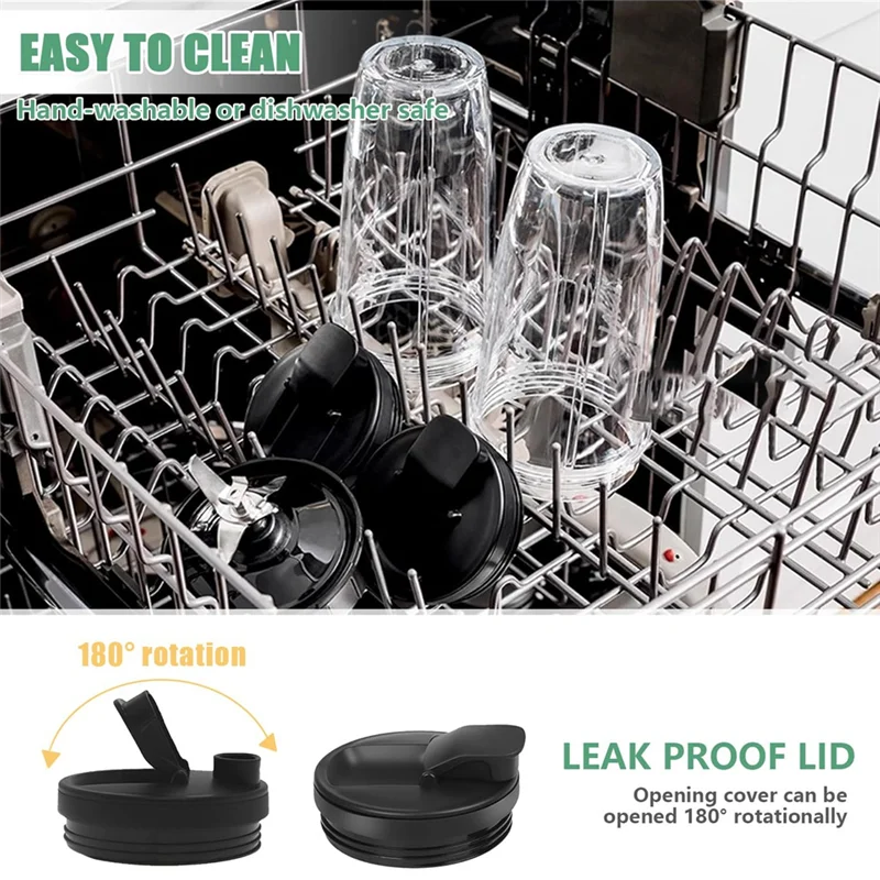 Reemplazo de vasos de licuadora Ninja, vasos de licuadora compatibles con licuadoras Nutri Ninja, accesorios de licuadora Ninja