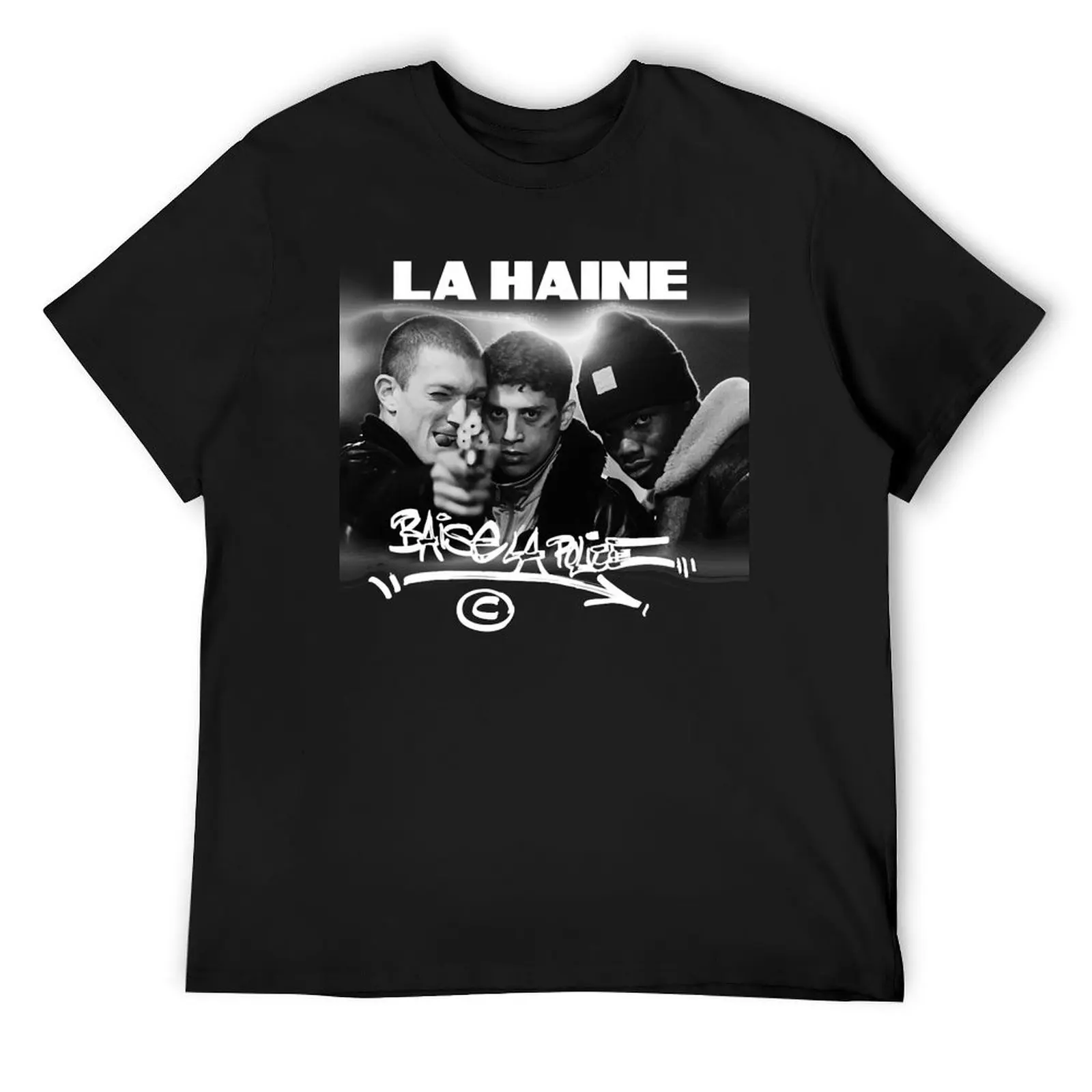 

La Haine L’Odio Gifts T-Shirt blue lock baggy shirts shirts graphic tees man clothes mens graphic t-shirts