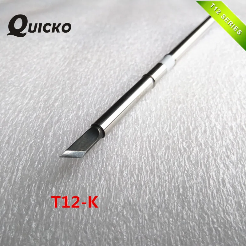 Imagem -03 - Quicko-pontas de Ferro de Solda Ferramentas de Solda para T12 Handle Station Xa-t12-k ku Ils Bc2 Ferro de Solda 7s Estanho de Alto Grau de Alta Qualidade