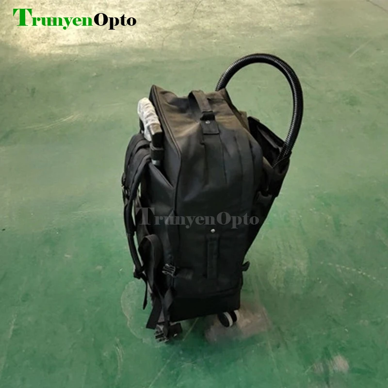 Portable  Backpack 50W Fiber Laser Cleaning Rust Machine for Rust, Paint, Oil, Dust Cleaning
