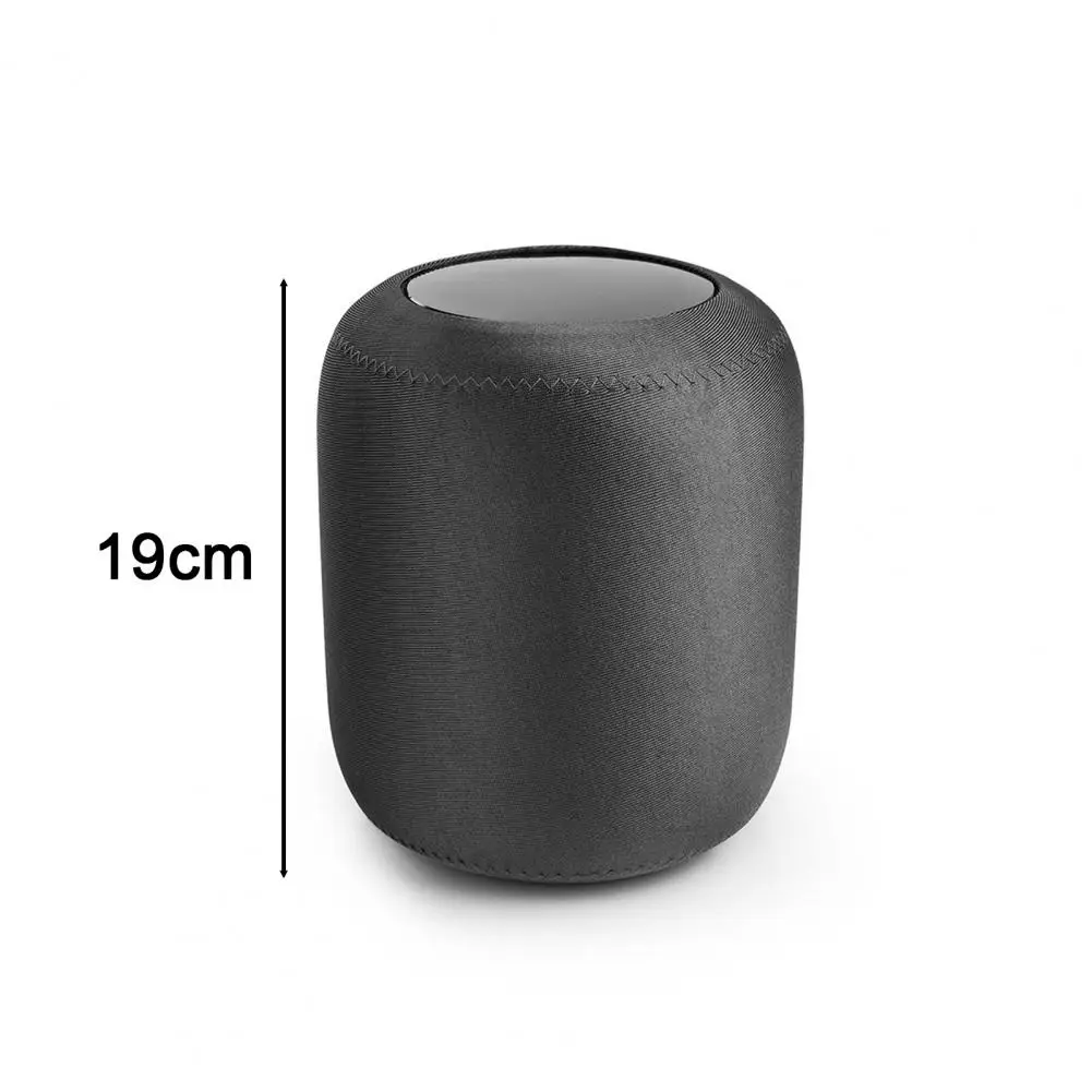 19*15.6cm Speaker Dust Protective Cover For Speaker Soft Audio Sleeve Mesh Nylon Cloth Design With Charging Hole For HomePod 1/2