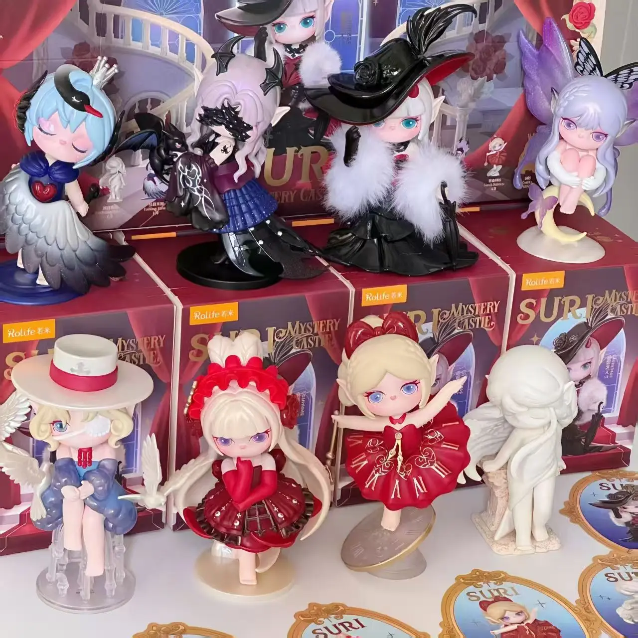 

Аутентичный замок лабиринт серии слепая коробка модная кукла ручной работы настольные аксессуары женский сюрприз подарки на день рождения орнамент