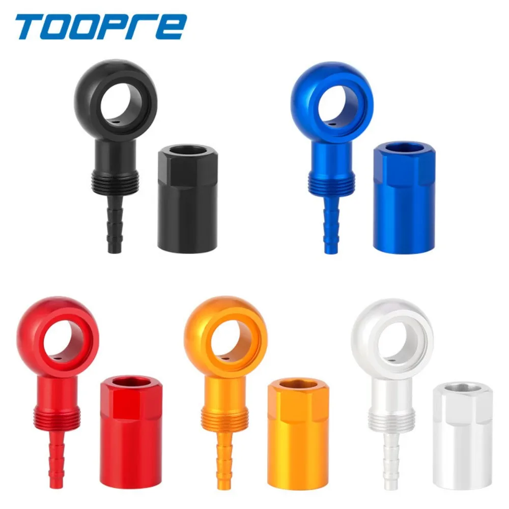 Aguja de aceite para frenos de disco hidráulicos TOOPRE de cinco hilos, adecuada para SLX, XT, XTR como cabezal de conexión para frenos de disco de aceite MTB.