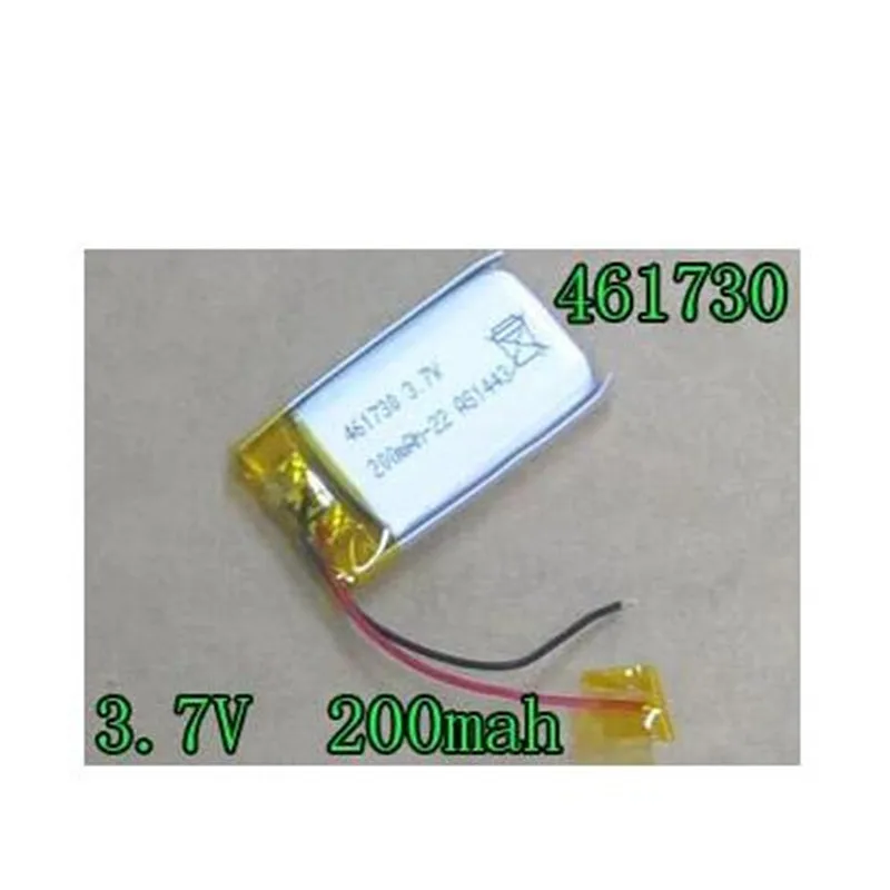 

4Pcs/Lot 461730 3.7V 200Mah Li-po Polymer Lithium Ion Rechargeable Battery For Game Player