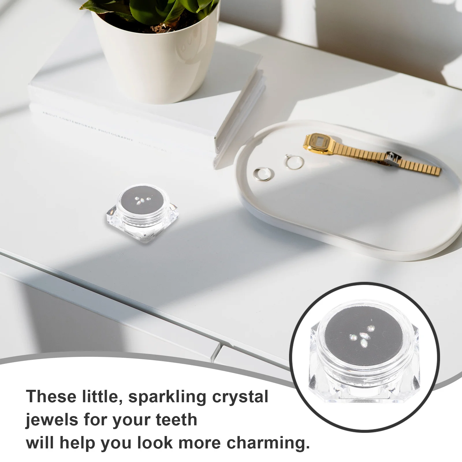 مجموعة واحدة من زينة الأسنان حجر الراين DIY كريستال الأسنان الأحجار الكريمة للنساء حفل زفاف وعيد ميلاد مانيكير طقم مجوهرات الماس