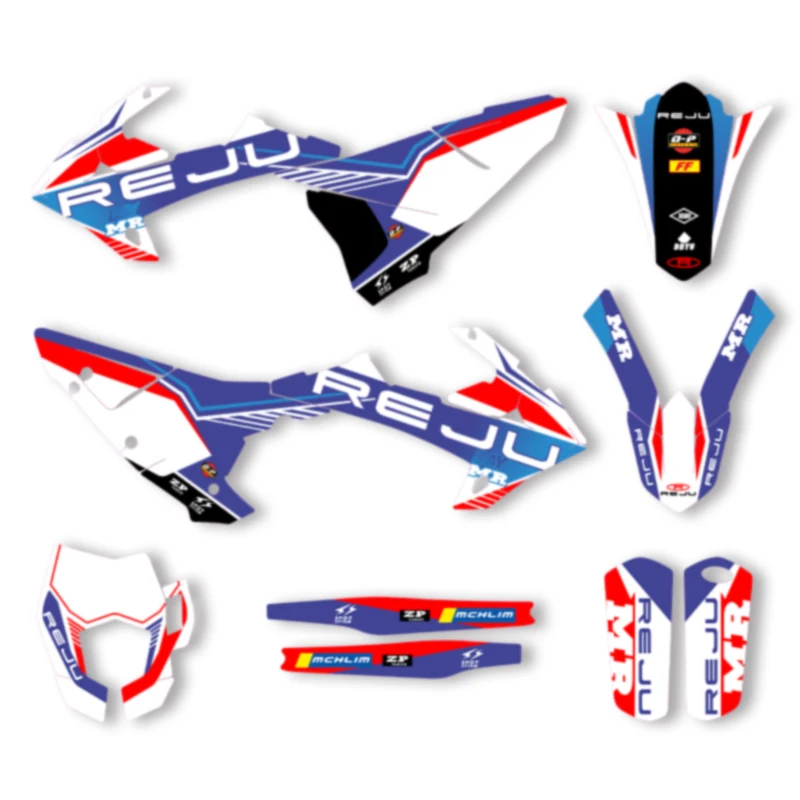 

SPACE Custom Motorcycle Graphics Background Decal for RIEJU MR 300 2020 2021 Decals Stickers Kits 009